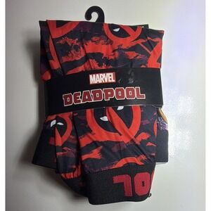 Marvel Deadpool Men's boxers Size 10-13 Black/Red 1 Pair Cotton
